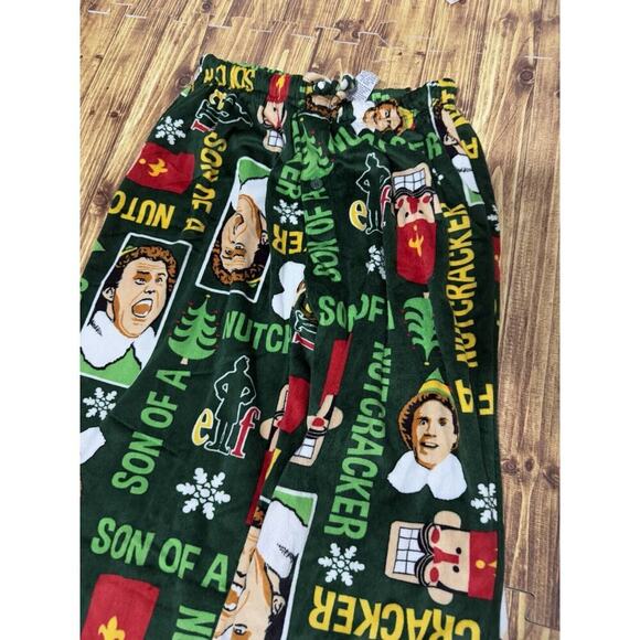 ELF CHRISTMAS MOVIE PAJAMA LOUNGE PANTS SON OF A NUTCRACKER - Picture 4 of 11